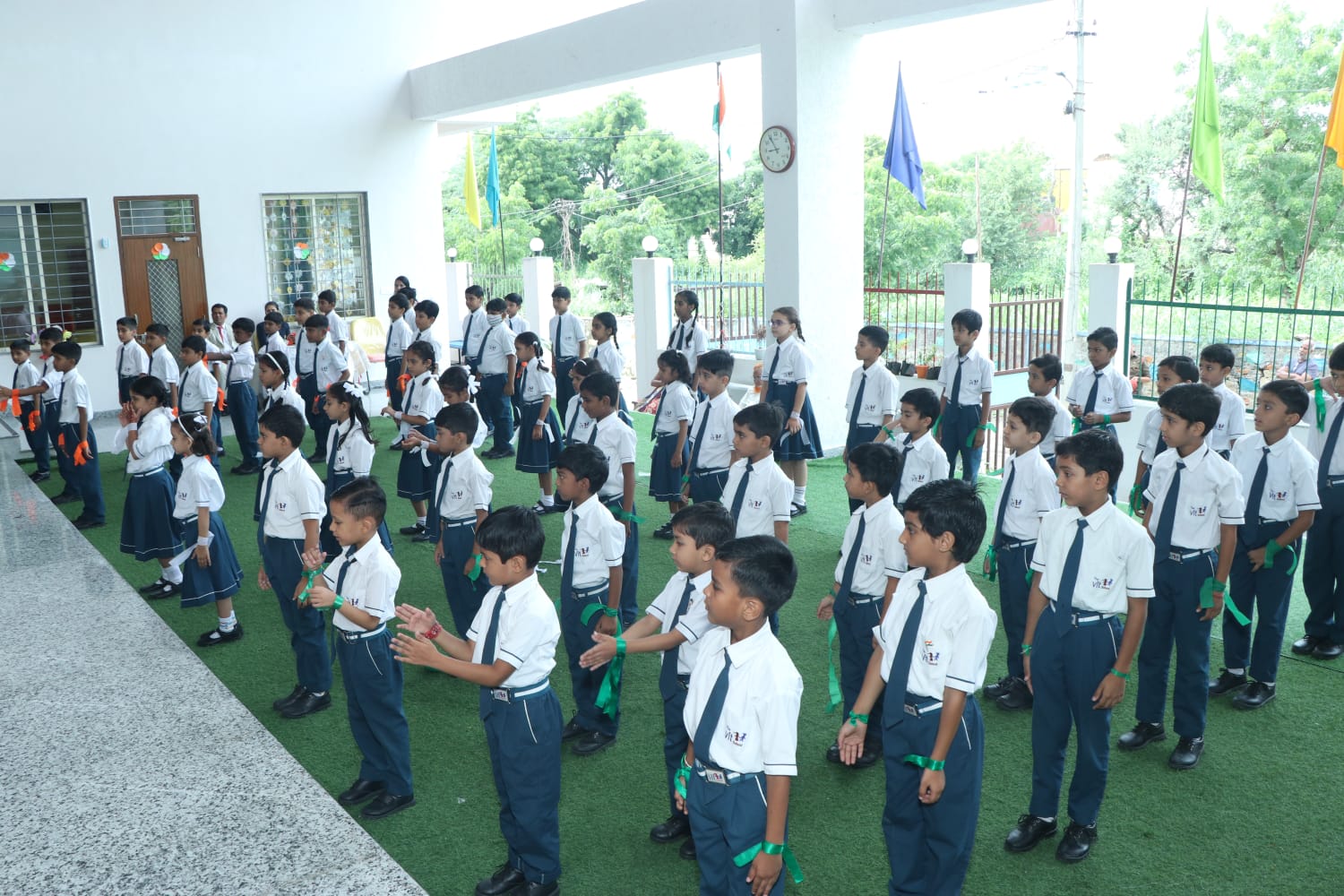 Morning Assembly at The VIT School Udaipur